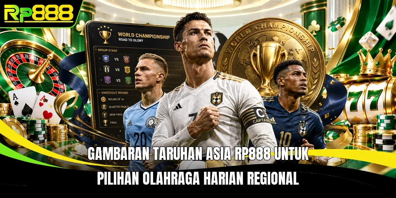 Gambaran Taruhan Asia RP888 untuk pilihan olahraga harian regional