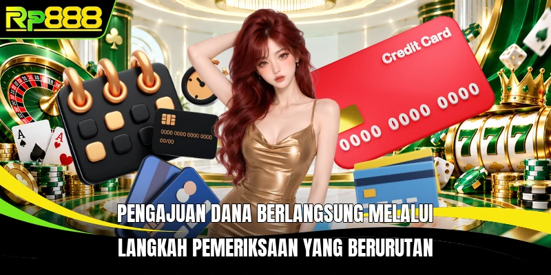 Pengajuan dana berlangsung melalui langkah pemeriksaan yang berurutan