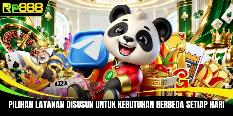 Pilihan layanan disusun untuk kebutuhan berbeda setiap hari